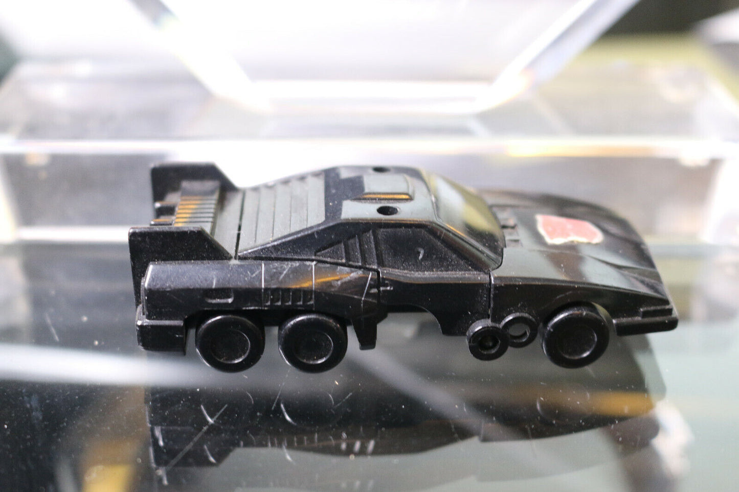 Transformers G1 Original Vintage Base Metroplex Black Car Scamper Incomplete