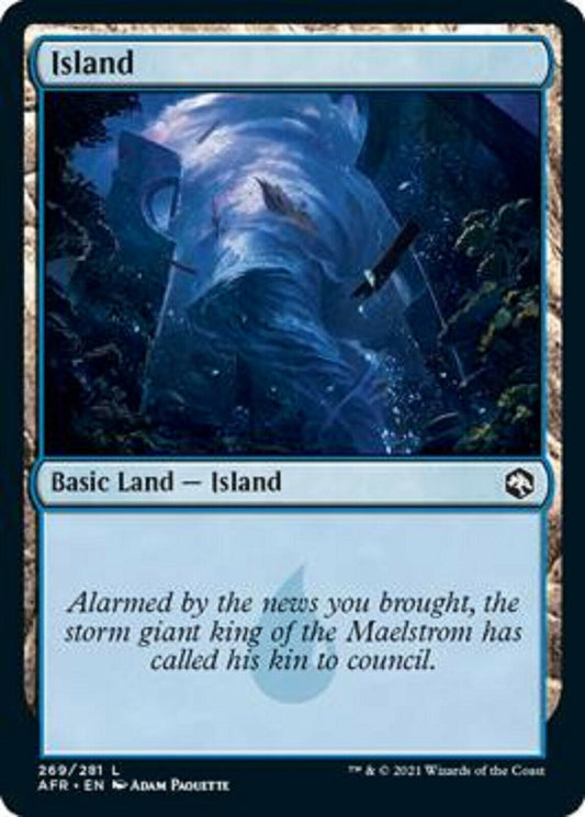 MTG MTG 4x Island 269 Adventures in the Forgotten Realms