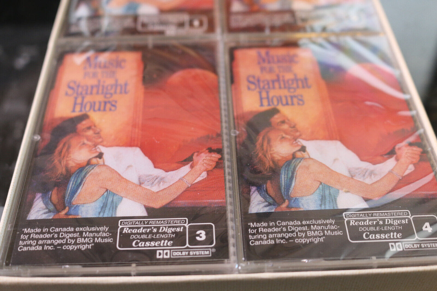 Music For The Starlight Hours Cassettes Tape Readers Digest Sealed In Box New