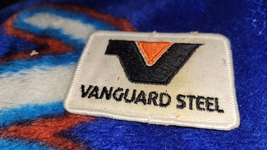 Vintage Shoulder Patche Souvenir Vanguard Steel