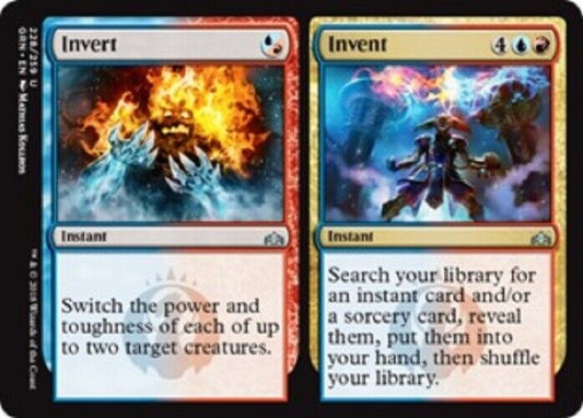 MTG MTG 1x Invert // Invent Guilds of Ravnica Magic The Gathering card NM