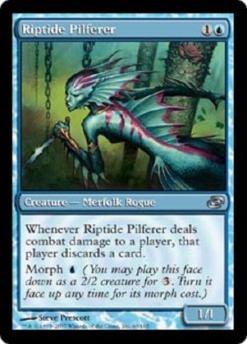 MTG MTG 1x Riptide Pilferer Planar Chaos Magic The Gathering card