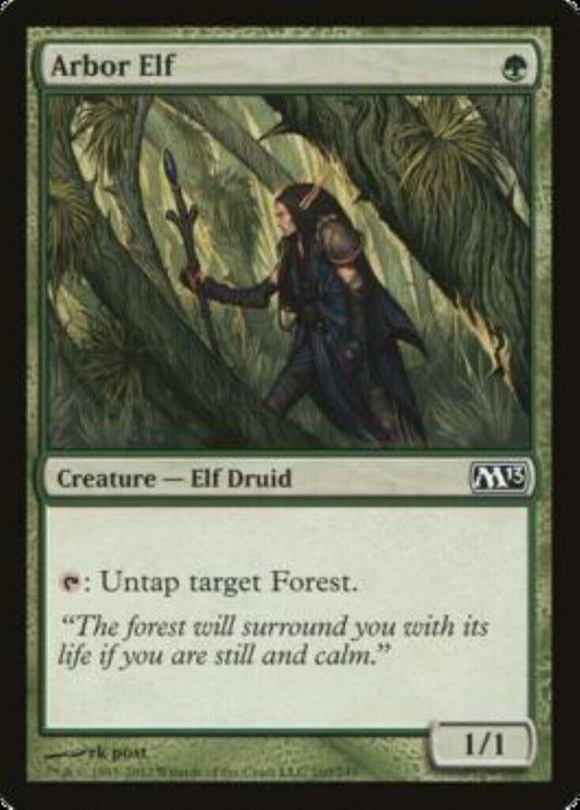 MTG MTG 1x Arbor Elf Magic 2013 card Magic The Gathering