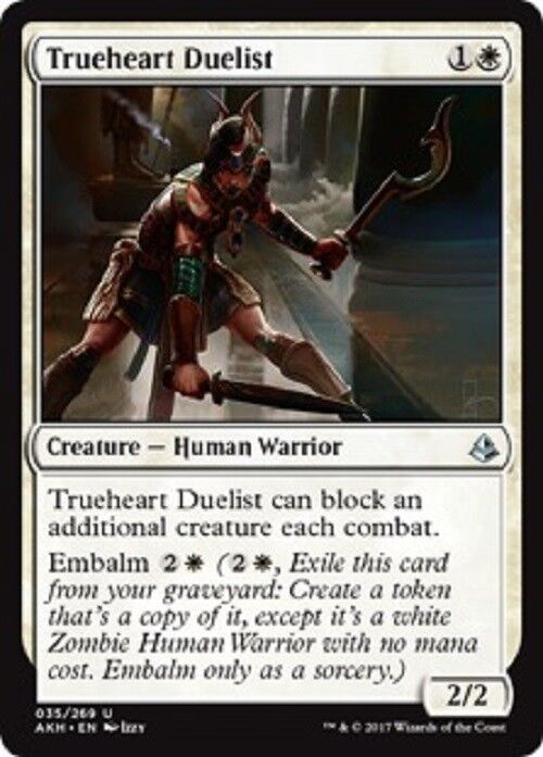 MTG 1x  Trueheart Duelist  Amonkhet NM Magic the Gathering card