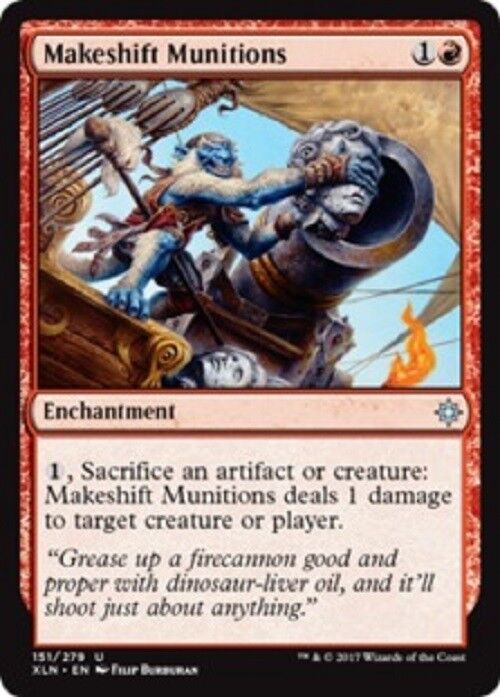 MTG Makeshift Munitions Ixalan Card Magic the Gathering NM Rare MTG