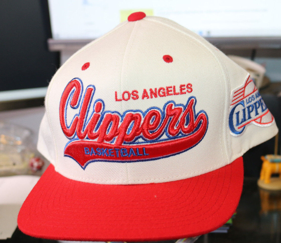 Los Angeles Clippers Adjustable Nba Basket Ball Strapback Hat Cap 12/12 Red