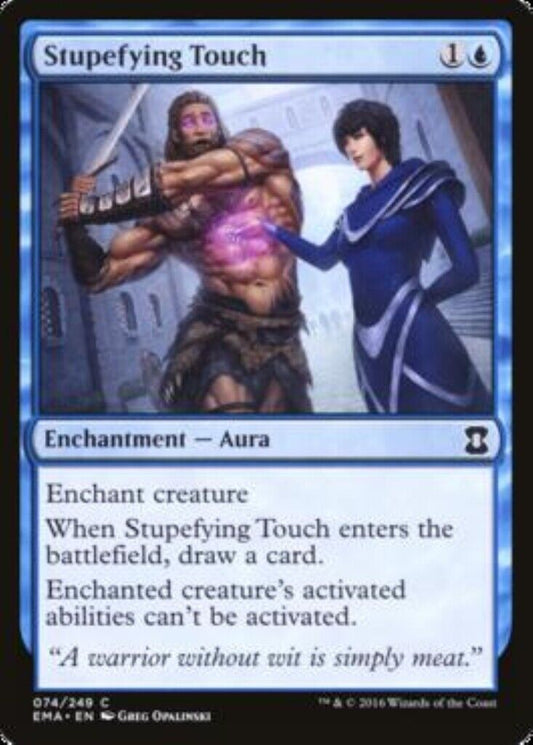 MTG MTG 1x Stupefying Touch Foil Eternal Masters Card Magic The Gathering