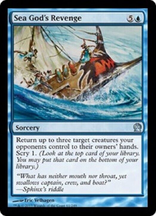 MTG Sea God's Revenge Theros Mtg x1 Magic the Gathering card