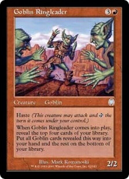 MTG MTG 1x Goblin Ringleader Apocalypse  Magic The Gathering