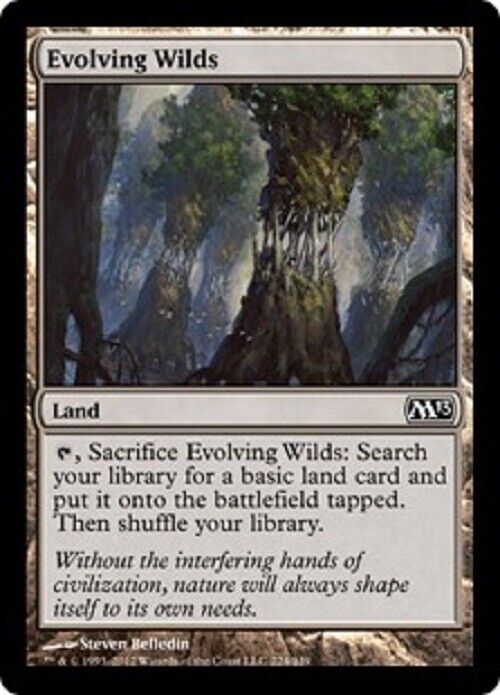 MTG MTG 4x Evolving Wilds M13 Magic 2013 Cards Magic The Gathering