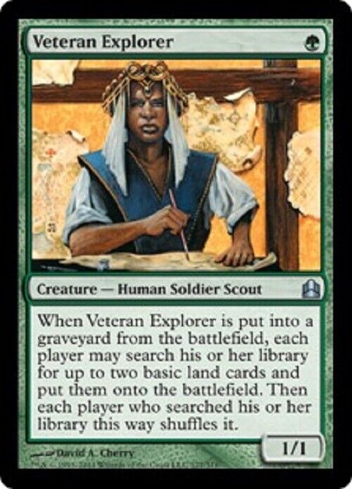 MTG 1x Veteran Explorer Magic: The Gathering-Commander card Magic the Gathering MTG