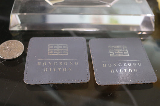 Canada Hong Kong Hilton Québec Souvenir Shoulder Patch Patches