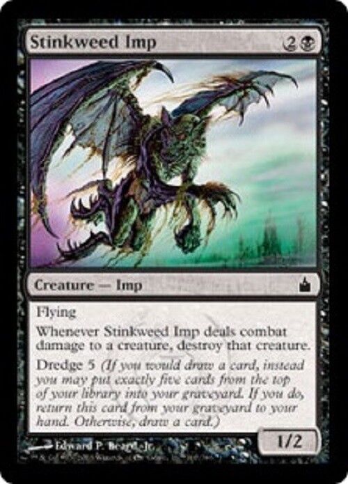 MTG Stinkweed Imp Ravnica City of Guilds MTG Magic Gathering Card Commander Pauper