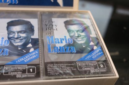 The Very Best Of Mario Lanza Collector'S Edition Vintage 3 Cassette Tapes Sealed