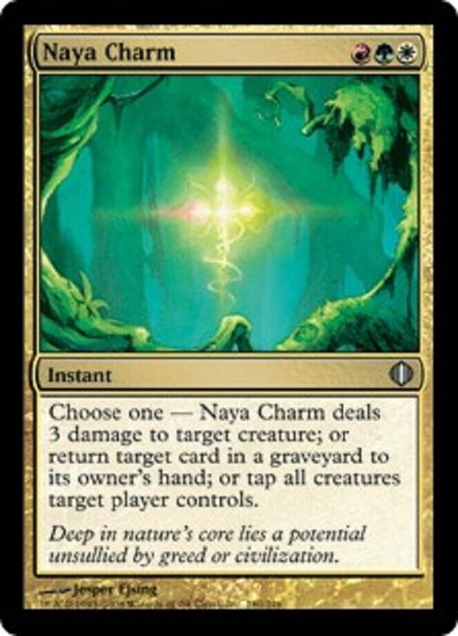 MTG 1x Naya Charm Shards of Alara card Magic the Gathering MTG Magic