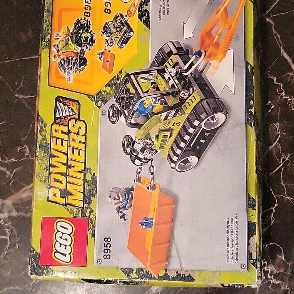 Lego Power Miners Granite Grinder 8958 Complete With Box Instruction