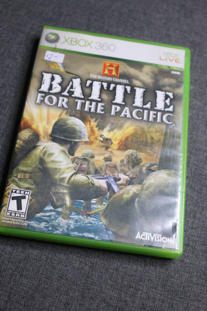 The History Channel: Battle For The Pacific (Microsoft Xbox 360, 2007) Complete