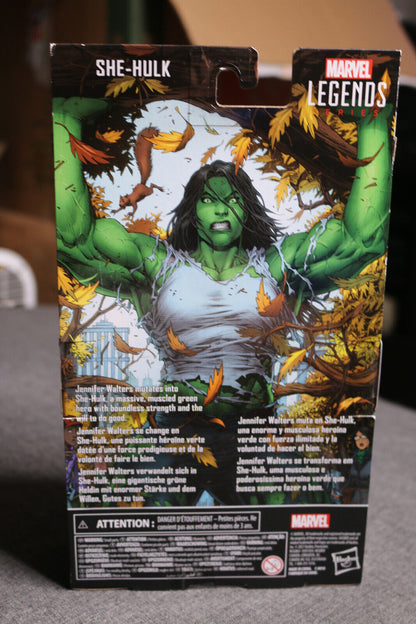 New Avengers Marvel Legends Series 6-Inch She-Hulk Action Figure Sealed Complete