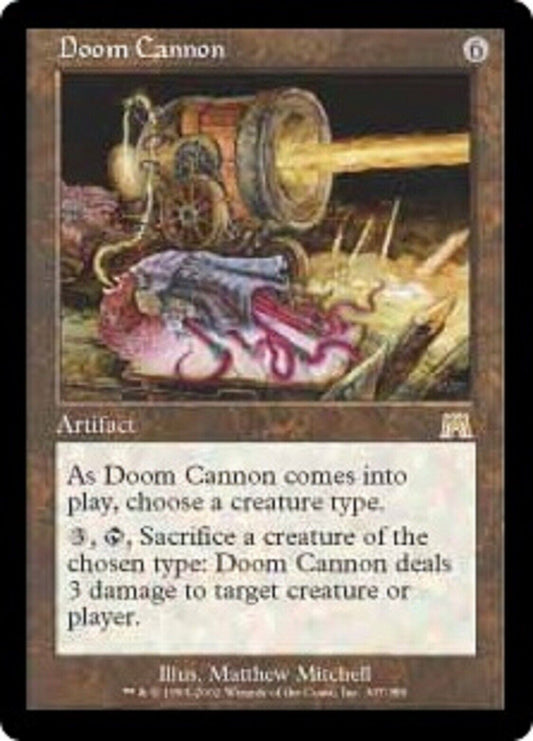 MTG 1x  Doom Cannon Onslaught card MTG Magic the Gathering