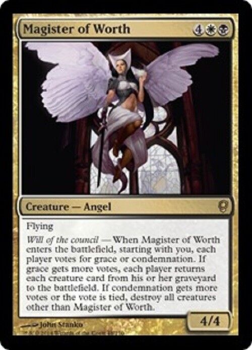 MTG MTG 1x Magister of Worth Conspiracy MAGIC The Gathering card