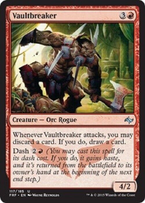 MTG 1x Vaultbreaker Fate Reforged card Magic the Gathering MTG