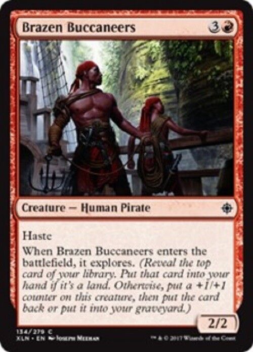 MTG 4x Brazen Buccaneers NM Ixalan MTG Magic the gathering