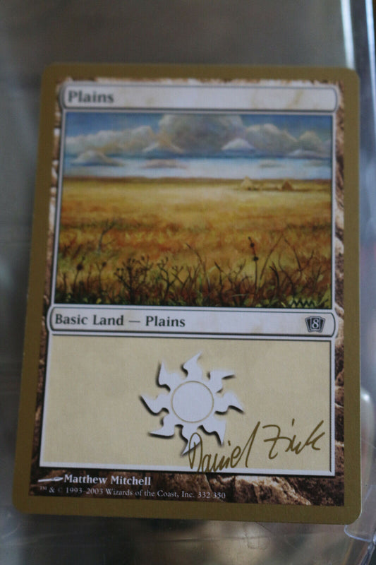 MTG Plains Daniel Zink SB World Championship Decks 2003 card MTG CARD #2