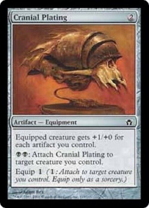 MTG MTG 1x Cranial Plating 5DN Fifth Dawn Magic The Gathering card