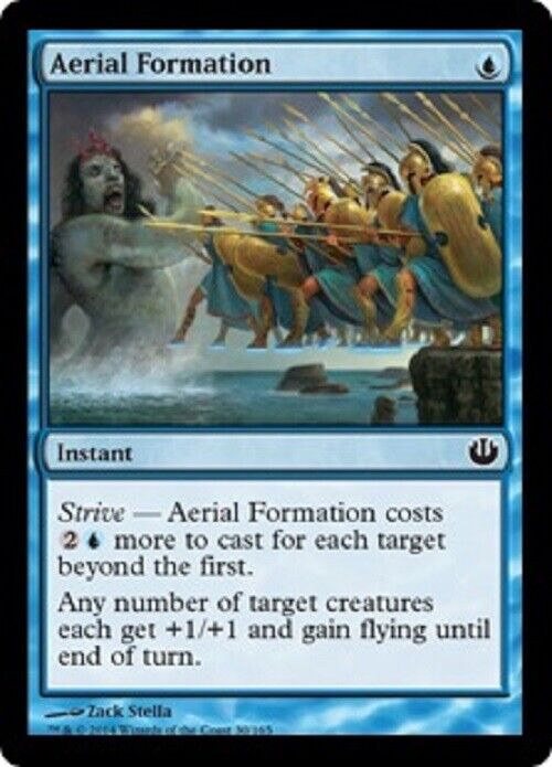 MTG MTG 4x  Aerial Formation Journey into Nyx  Cards Magic The Gathering Pauper