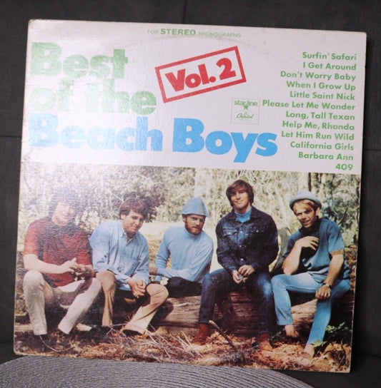 The Beach Boys Capitol Star Line Lp Best Of The Beach Boys Vol. 2 #3