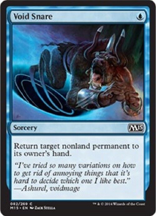 MTG 4x Void Snare M15 Magic 2015 Core Set  MTG Magic the gathering Blue Cards