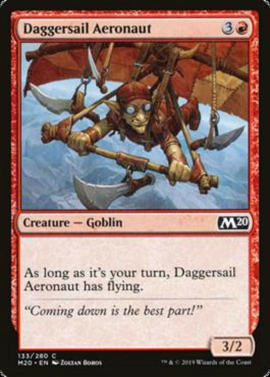 MTG MTG 4x Daggersail Aeronaut Core Set 2020 cards Magic The Gathering