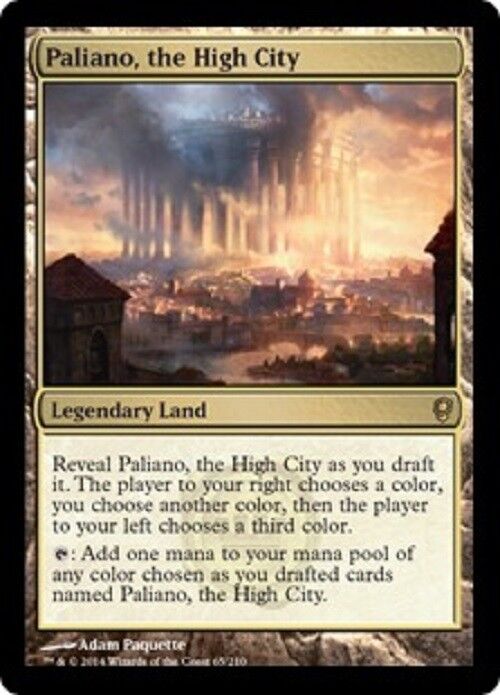 MTG MTG 1x Paliano, the High City Conspiracy MAGIC The Gathering card