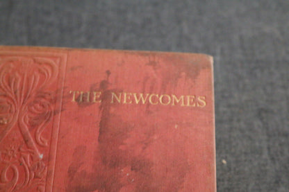 The Newcomes William Makepeace Thackeray 1850 Hardcover Book Vintage Antique