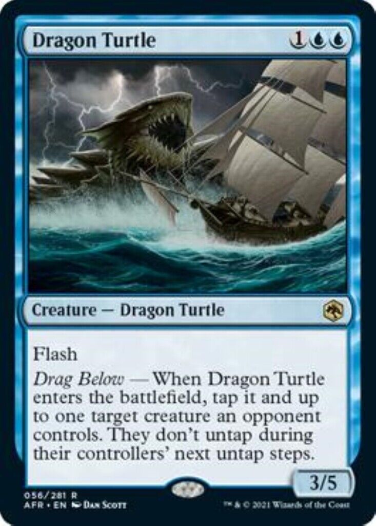 MTG MTG 1x Dragon Turtle Adventures in the Forgotten Realms Magic The Gathering