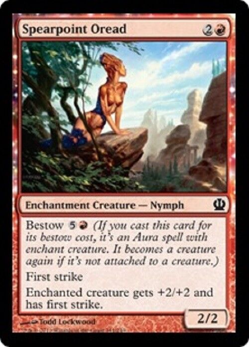 MTG MTG 1x Spearpoint Oread Theros FOIL Magic The Gathering card