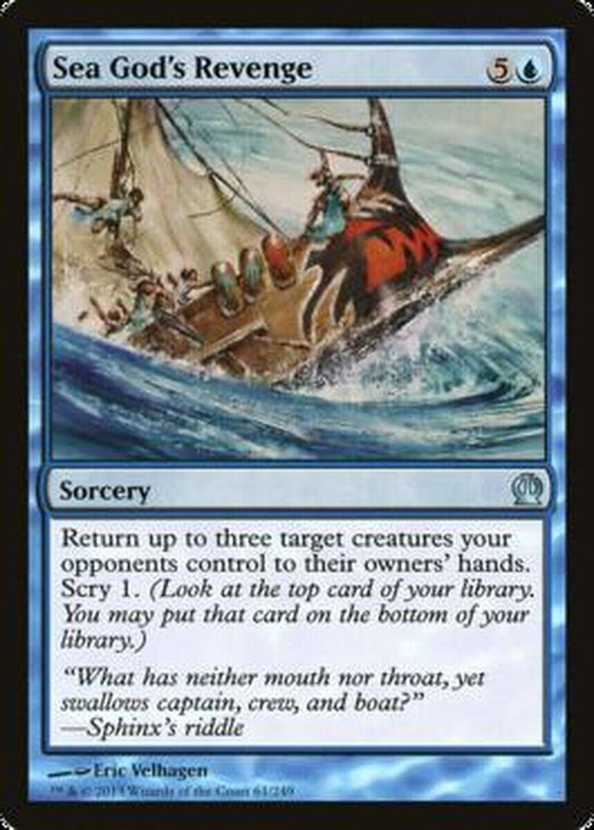 MTG MTG 1x  Sea God's Revenge Theros MTG Magic card