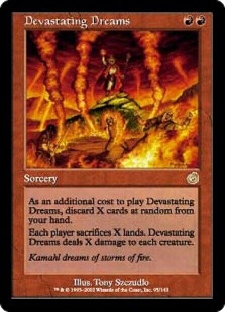 MTG MTG 1x  Devastating Dreams Torment Magic The Gathering