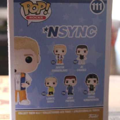 Funko Pop! Rocks: Nsync - Justin Timberlake #111