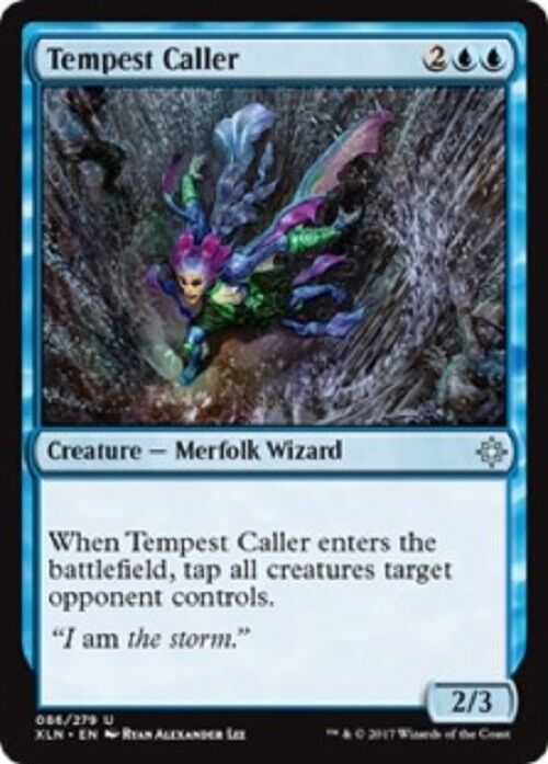 MTG MTG 1x Tempest Caller Ixalan NM card Magic The Gathering