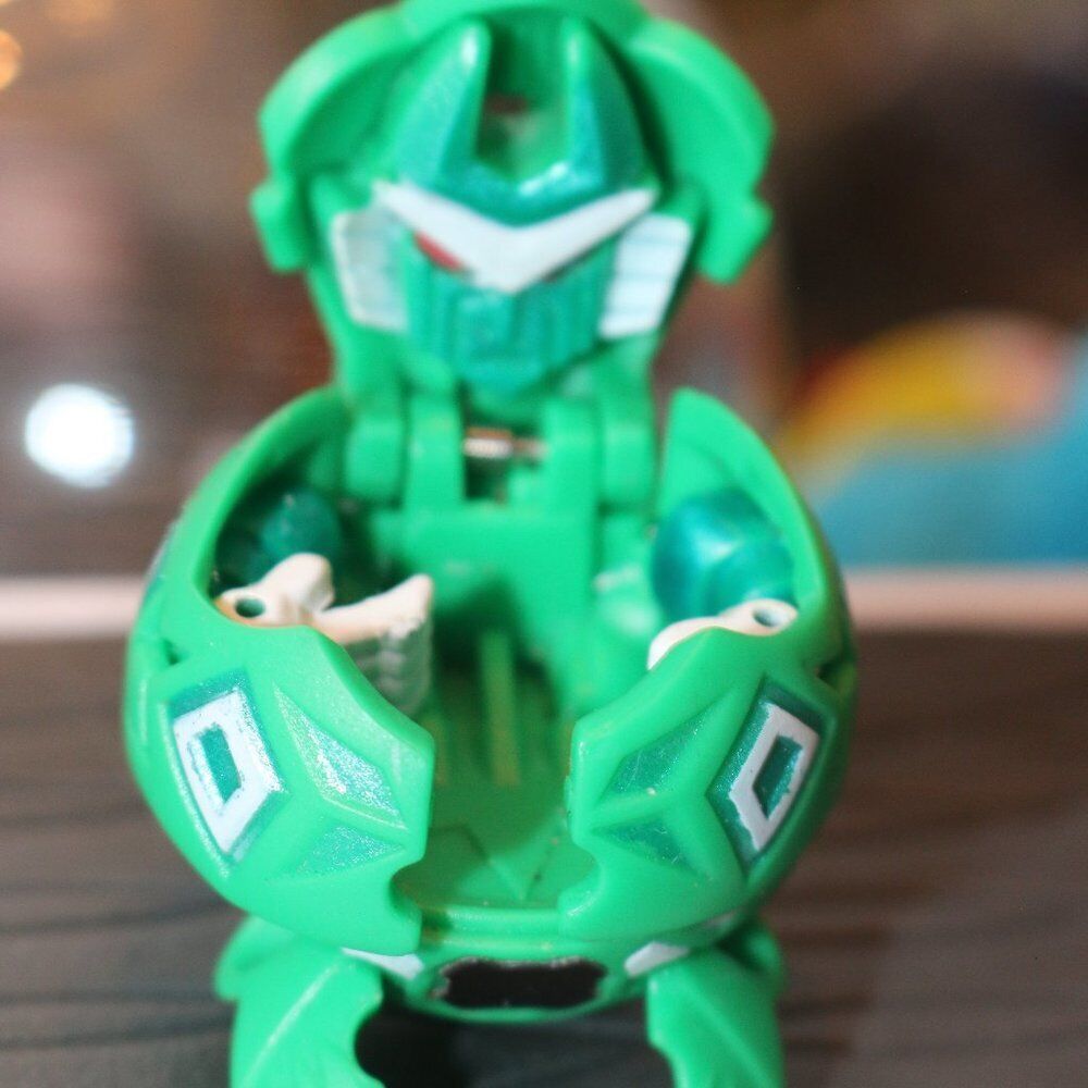 Bakugan Bakuchance Gundalian Invader Ventus Green Mystic Chancer No Dice