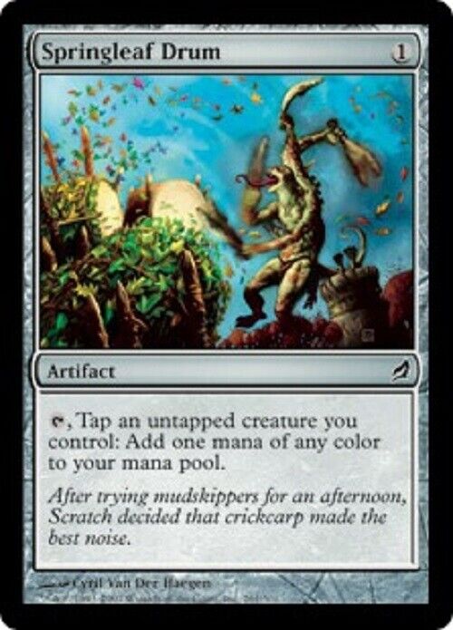 MTG MTG 1x Springleaf Drum Lorwyn  Card Magic The Gathering Commander