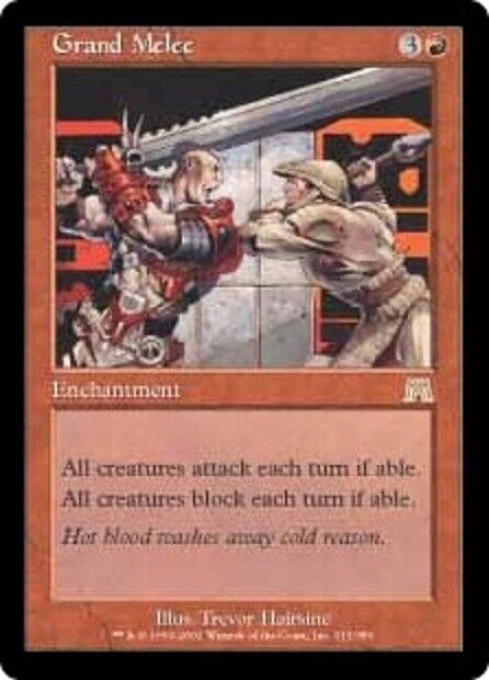 MTG 1x  Grand Melee Onslaught  card MTG Magic the Gathering