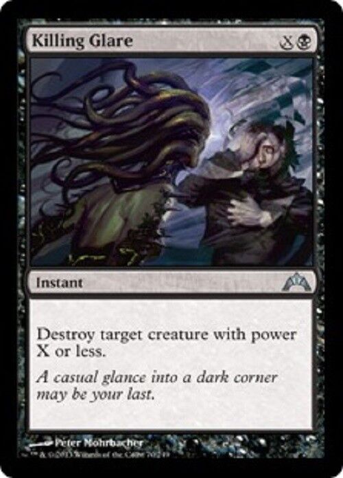 MTG MTG 1x Killing Glare Gatecrash card Magic The Gathering NM