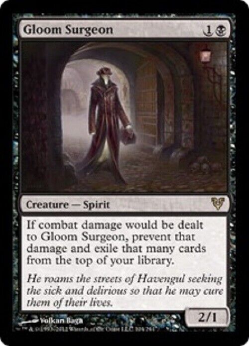 MTG MTG 1x  Gloom Surgeon Avacyn Restored Card Magic The Gathering