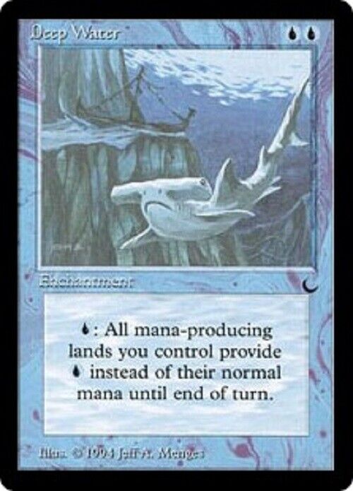 MTG MTG 2x Deep Water The Dark Cards Magic The Gathering Pauper