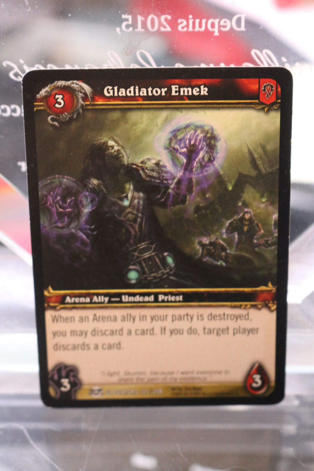 Gladiator Emek-Blood Of Gladiators-World Of Warcraft Tcg Wow