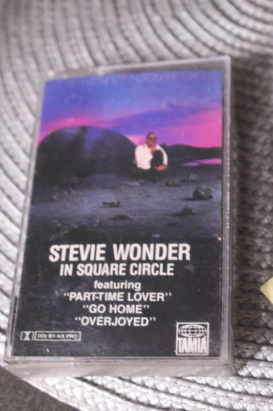Stevie Wonder In Square Circle Cassette/ Tape / Album Full Art