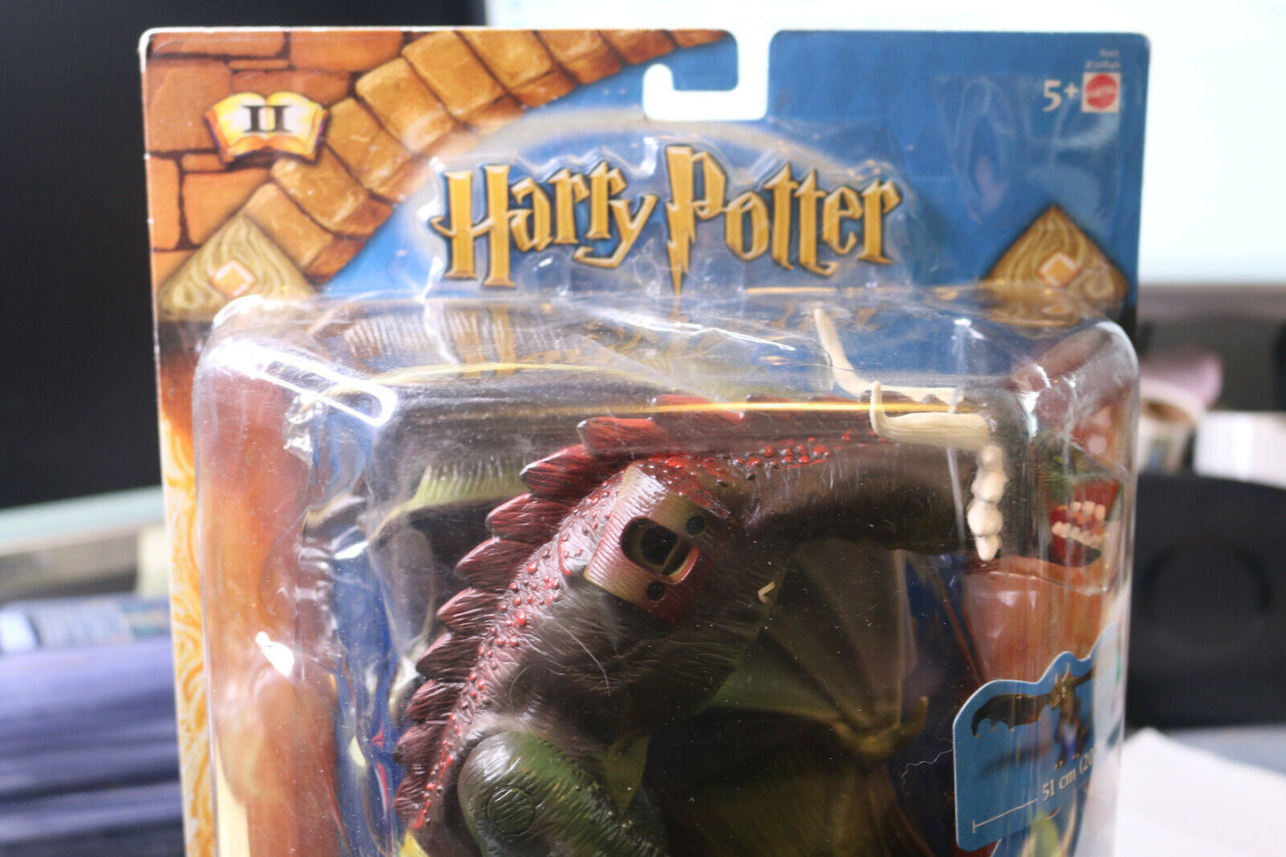 Harry Potter ~ Norbert ~ Deluxe Creature Action Figure 2002 Sealed Iop 20” Ws