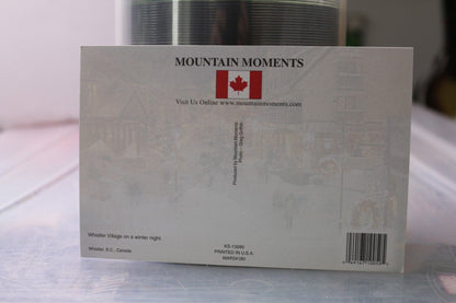 Vintage Post Card Whislter Village Montain Moments Canada Ks-13090 B-C